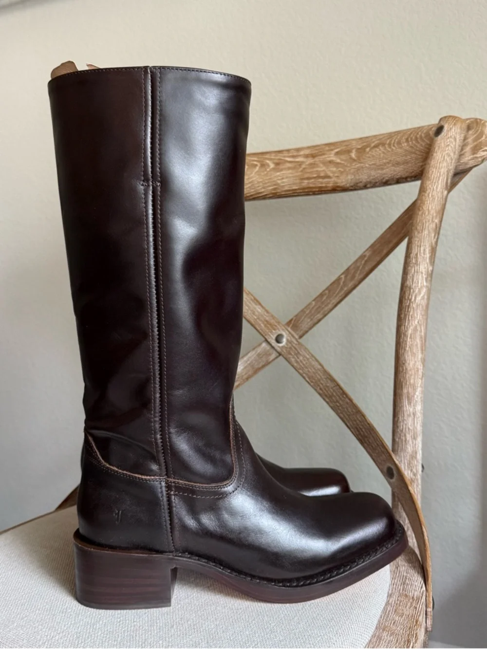 Frye Campus 14L Boots bourbon - Picture 8 of 8